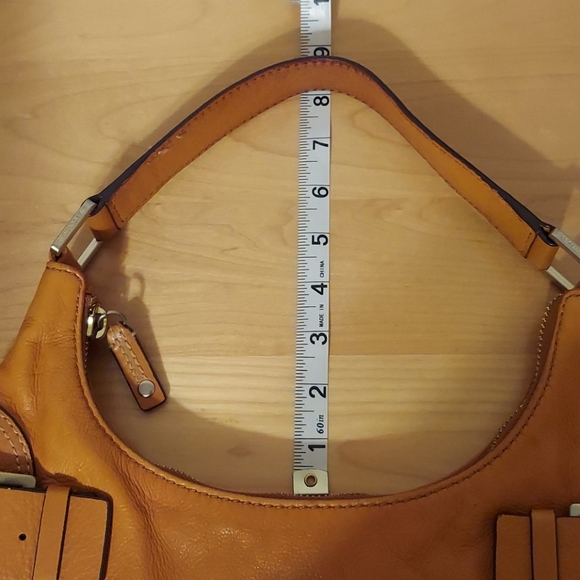 MICHAEL Michael Kors Small Cognac Brown Hobo with Buckle Details - Picture 16 of 16
